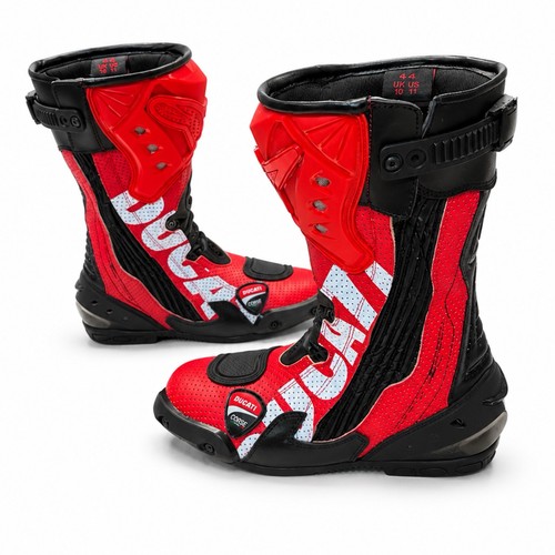 Motorcycle racing boots - motorcycle, ducati