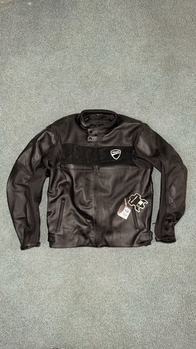 Ducati black leather - black,